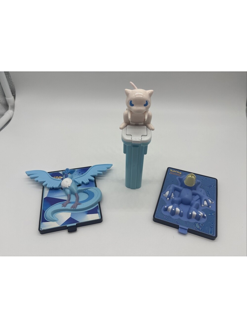 Vintage Pokemon Lot Articuno Golduck Burger King Mystery Cards Mew Dispenser